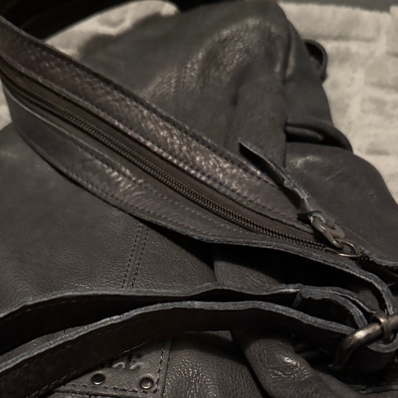 Free People Dark Gray Crossbody Bag - Picture 3 of 5